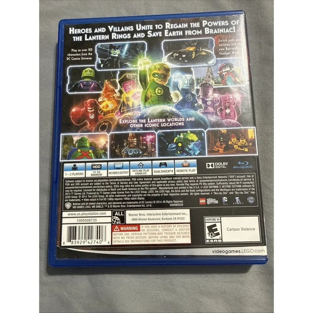 LEGO Batman 3: Beyond Gotham (Sony PlayStation 4, 2014)
